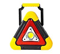hntoolight Solaire + charge de chargement USB multifonction lampe trépied COB lampe de travail lumières de secours pour voiture coin jaune