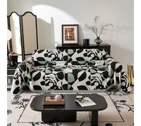 HNTYSM Housses de Canapé à Couverture Complète, Confortable et résistant Couverture de Tissu Chenille de Haute qualité, 2 Places Multifonction Jete de canape Grande Taille (180X200cm, Vert)