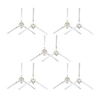 HNTYY Pièces de Rechange de filtres de Brosse latérales Ajustez pour Tefal Rowenta Explorer 20 40 Série Série Smart Force Sweep X3 Aspirateur robotique (Color : 10 Side Brush)