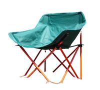 HNULGVI Chaise de PêChe Chaise De Lune D'extérieur, Siège Pêche Portable, Dossier Croquis Artistique, Tabouret Pliant, Stand Camping, Plage, Bureau Jardin pour Le Camping(D)