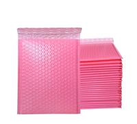 HNULGVI enveloppe Bulle Lot de 50 enveloppes à Bulles for Emballage de Produits et Livraison(Pink,13 * 18cm)