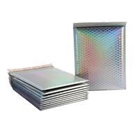 HNULGVI enveloppe Bulle Lot de 50 enveloppes à Bulles for Envoi au Laser(Rainbow,18 * 23cm)