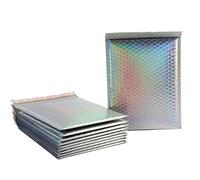 HNULGVI enveloppe Bulle Lot de 50 enveloppes à Bulles matelassées Auto-adhésives(Rainbow,13 * 15cm)