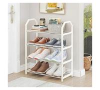 HNULGVI Etagere A Chaussures Étagère à Chaussures Simple et créative for la Maison, idéale for Le Salon ou Le dortoir, Rangement Multifonction for Chaussures, Gain de Place(White)