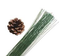 HNULGVI Fil De Fer Fleuriste Tiges de Fleurs artificielles 1/2/3/4/5 mm et 40/60 cm for Couronne décorative Faite Main à Faire soi-même pour Le Bricolage(Color 1-18#)