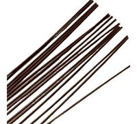 HNULGVI Fil De Fer Fleuriste Tiges de Fleurs artificielles 1/2/3/4/5 mm et 40/60 cm for Couronne décorative Faite Main à Faire soi-même pour Le Bricolage(Color 2-2#)