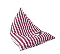 HNULGVI Housse Pouf Housse De Pouf Imperméable for Extérieur, Idéale for La Piscine, Plage, Le Cinéma【Pas Remplissage! Vous n'avez Pas Besoin D'acheter Remplissage Vous-même!】(Red)