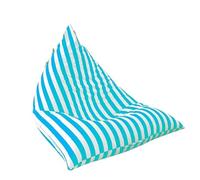 HNULGVI Housse Pouf Housse De Pouf Imperméable for Extérieur, Idéale for La Piscine, Plage, Le Cinéma【Pas Remplissage! Vous n'avez Pas Besoin D'acheter Remplissage Vous-même!】(Sky Blue)
