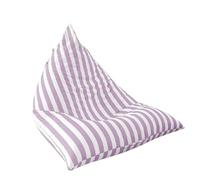 HNULGVI Housse Pouf Housse De Pouf Imperméable for Extérieur, Idéale for La Piscine, Plage, Le Cinéma【Pas Remplissage! Vous n'avez Pas Besoin D'acheter Remplissage Vous-même!】(Light Purple)
