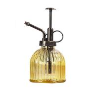 HNULGVI pulverisateur Pulvérisateur d'arrosage manuel vintage en forme de citrouille, petit flacon pulvérisateur verre, fournitures jardin(Yellow)
