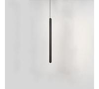 HNVBDOPAE Lustre Luxueux, Lampe Cylindrique À Tête, Lampe À Suspension À Tube Long Led En Aluminium, Éclairage Spot, Décoration de Cuisine, Salon, Lustre de Bar, Plafonnier À Lumière Chaude/B/Lumière