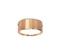 HNVBDOPAE Spot Encastré Ultra-Mince À Led 12 W, Plafonnier Simple, Intégré, Lumière Chaude Noire/La Lumière Blanche