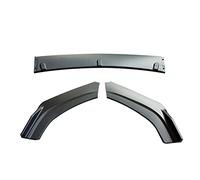 HNVCYT pour Lancer EX pour Evo 2013-2016 Voiture Avant Pare-Chocs Lèvre Diffuseur Spoiler Protecteur Plaque Séparateur Menton Pelle Tablier Corps Kit(Matt Black)