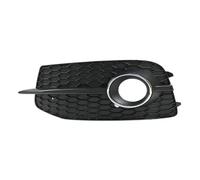 HNVCYT Voiture Antibrouillard Cache Pour Audi Q3 S-Line 2012-2014 8U0807682D 8U0807681D Voiture Avant Pare Chocs Gauche Droite Feux Antibrouillard Cadre Grilles Feu Cache (Left)