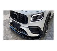 HNVCYT Voiture Avant Pare-Chocs Lèvre Diffuseur Spoiler Déflecteur Garde Séparateur Menton Pelle Tablier Kit Carrosserie pour Mercedes pour Benz AMG GLB35 2019-2022(Gloss Black)