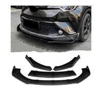 HNVCYT Voiture Avant Pare-Chocs Lèvre Diffuseur Spoiler Déflecteur Garde Séparateur Menton Pelle Tablier Kit Carrosserie Style Voiture pour Toyota pour C-HR 2018-2022