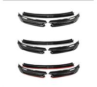 HNVCYT Voiture Avant Pare-Chocs Lèvre Diffuseur Spoiler Déflecteur Garde Séparateur Menton Pelle Tablier Kit Carrosserie pour Toyota pour C-HR pour CHR 2018-2019(Black Silver)