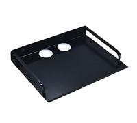 HNVNER Multimédia Etagère Murale pour Appareil AV, Support Flottantes Étagères en Métal pour Routeur, Boîtes De Câble, Lecteurs DVD/Blu-Ray, Console de Jeu, Décodeur, Projecteur