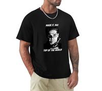 hnw James Cagney Made It, Ma! Top of The World T-Shirt Black XL