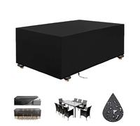 HNYDM Housse Salon de Jardin, 130x80x80cm/LxWxH Bache de Protection Exterieur Salon de Jardin, Housse Table de Jardin Exterieur Impermeable Housses pour Mobilier de Jardin Imperméable Anti-UV