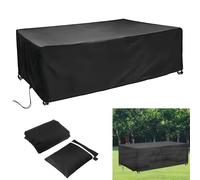 HNYDM Housse Salon de Jardin Exterieur, 80x80x60cm/LxWxH Heavy Duty Housses pour Mobilier de Jardin Impermeable, Bache de Protection Exterieur Salon de Jardin, Housse Table de Jardin Housse de Canapé