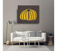 Hnyjyfa Yayoi Kusama Poster Animal Fleur Champignons Citrouille Affiche Polka Dot Queen Art Tirages Japon Obsessive Artiste Peinture Abstraite Murale Sans Fil Point Chambre Decoration 0307143