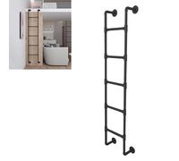 HNZHUXUE Échelle de Sortie de Puits de Fenêtre de Sous-Sol, Esmural En Métal Pour Maison, Loft, Lit Superposé, Échelle Droite Polyvalente Et Robuste Pour Dortoir, Bibliothèque, Terrasse, Camping-Car/1