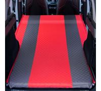 HNZZT Matelas Gonflable Auto pour Renault Espace/Grand Espace V IV III II JR Je JK J63 Phase I/II/III, Gonflage Automatique Confort Voyages Stockage Facile et Léger Matelas Auto,RedGray