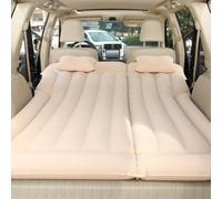HNZZT Matelas Gonflable pour Coffre pour VW Touran II I (Type 5T 1T GP2) 2010-2022 Matelas Gonflable Lit de Voiture Durable Matratz d'air d'Auto,Beige