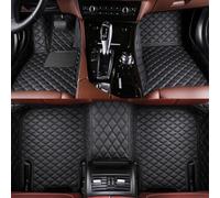 HNZZT Tapis de Sol Voiture pour Mercedes-Benz Classe ML (W164) 2005 2006 2007 2008 2009 2010 2011, Toutes Les Intempéries Imperméable Antidérapant Cuir Tapis de Voiture,Black