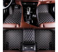 HNZZT Tapis de Sol Voiture pour Mercedes-Benz Classe ML (W164) 2005 2006 2007 2008 2009 2010 2011, Toutes Les Intempéries Imperméable Antidérapant Cuir Tapis de Voiture,Blackbeige