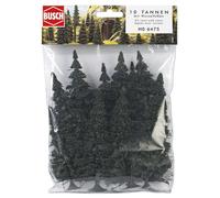 Busch – Pins HO 10 assortis avec racines