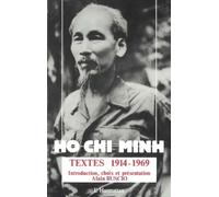 Ho Chi Minh – Textes 1914-1969 – L'Harmattan