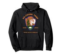 Ho-Chunk Tribe Amérindienne Pride Respect Honor Sweat à Capuche