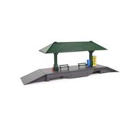 HO Échelle 1:87 Plate-forme de gare miniature pour modélisme ferroviaire ZTHO01 (peinte)