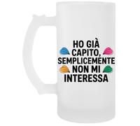 Ho Già Capito Semplicemente Non Mi Interessa Bicchiere Birra Tazza Chope À Biere Beer Mug
