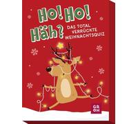 Ho! Ho! Häh?: Le Quiz de Noël Totalement Fou | Jeu Humoristique pour Toute la Famille avec 51 Cartes. Une Belle Occupation pour la période de Noël
