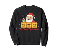 Ho Ho Ho Élément de Noël Drôle Père Noël Science Chimie Sweatshirt