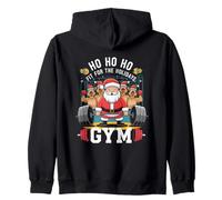 Ho Ho Ho Fit for The Fêtes Gym Motivational Santa Sweat à Capuche