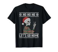 Ho Ho Ho Let's go Home, Pull de Noël Laid introverti T-Shirt