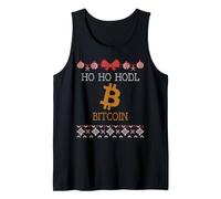 Ho Ho HODL Bitcoin Pull Père Noël Crypto Monnaie Débardeur