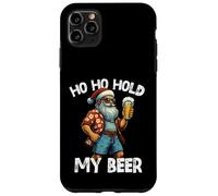 Ho Ho Hold My Beer Funny Santa boit Noël en Juillet Coque pour iPhone 11 Pro Max