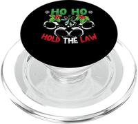 Ho Ho Hold The Law Santa Police Noël PopSockets PopGrip pour MagSafe