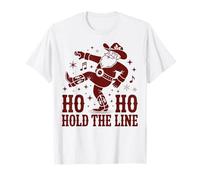 Ho Ho Hold The Line Dance Dancing Love Christmas Line Dance T-Shirt