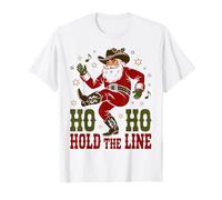 Ho Ho Hold The Line Dance Dancing Love Christmas Line Dance T-Shirt