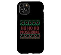 Ho Mosexual Gay Pride Arbre de Noël Moche Famille LGBT Coque pour iPhone 11 Pro