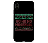 Ho Mosexual Gay Pride Arbre de Noël Moche Famille LGBT Coque pour iPhone XS Max