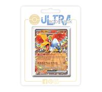 Ho-Oh ex de Luth 039/182 - Ultraboost X Écarlate et Violet 10 Rivalités Destinées - Coffret de 10 Cartes Pokémon Françaises