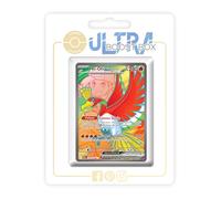 Ho-Oh ex de Luth 209/182 Full Art Secrète - Ultraboost X Écarlate et Violet 10 Rivalités Destinées - Coffret de 10 Cartes Pokémon Françaises