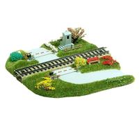 HO/OO Passage À Niveau Droit Busch 3210